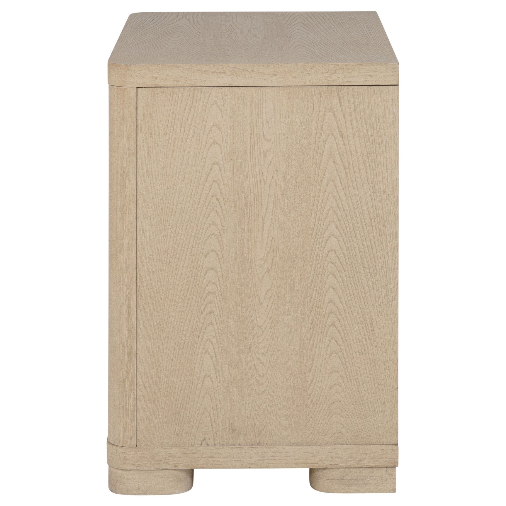 Ladera 2-drawer Nightstand Bedside Table Light Elm - Tampa Furniture Outlet