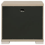 Ladera 2-drawer Nightstand Bedside Table Light Elm - Tampa Furniture Outlet