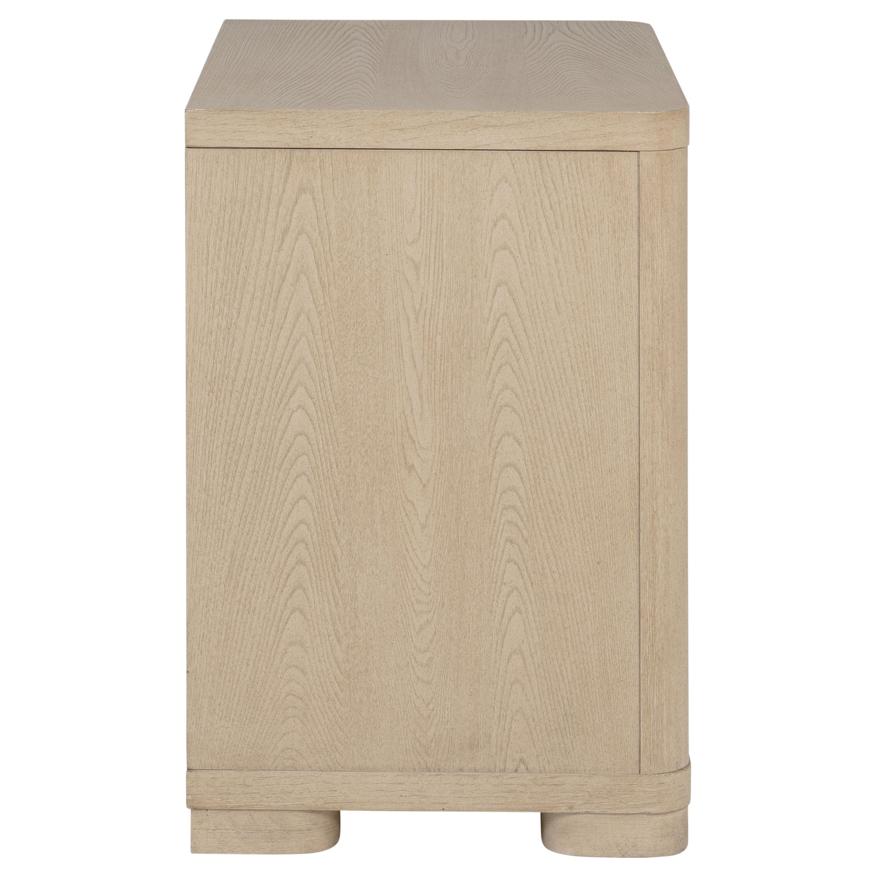 Ladera 2-drawer Nightstand Bedside Table Light Elm - Tampa Furniture Outlet