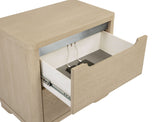Ladera 2-drawer Nightstand Bedside Table Light Elm - Tampa Furniture Outlet