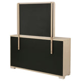 Ladera 6-drawer Bedroom Dresser and Mirror Light Elm - Tampa Furniture Outlet