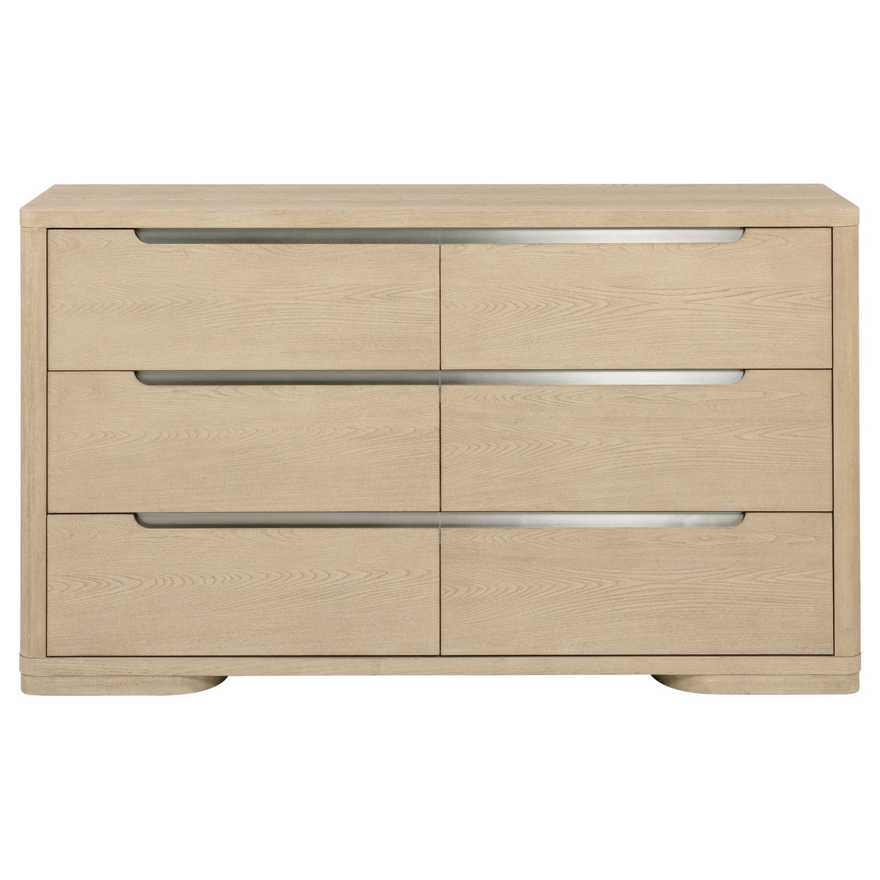 Ladera 6-drawer Bedroom Dresser Light Elm - Tampa Furniture Outlet