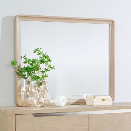Ladera Dresser Mirror Light Elm - Tampa Furniture Outlet