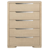 Ladera 5-drawer Bedroom Chest of Drawers Light Elm - Tampa Furniture Outlet