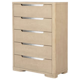 Ladera 5-drawer Bedroom Chest of Drawers Light Elm - Tampa Furniture Outlet