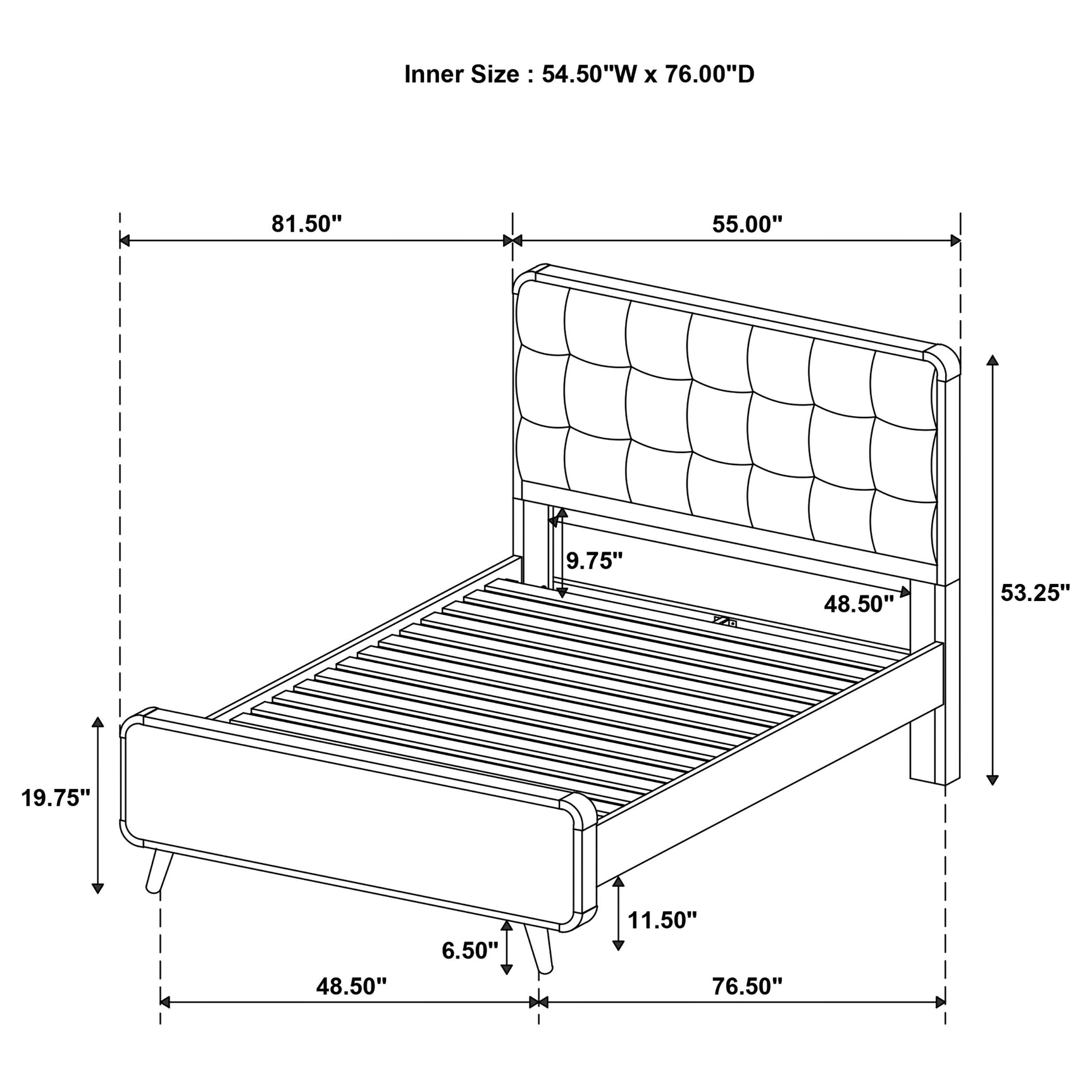 Robyn 4-piece Full Bedroom Set Light Ash - Tampa Furniture Outlet