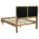 Robyn Wood Full Platform Bed Light Ash - Tampa Furniture Outlet