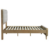 Robyn Wood Full Platform Bed Light Ash - Tampa Furniture Outlet