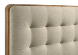 Robyn Wood Full Platform Bed Light Ash - Tampa Furniture Outlet