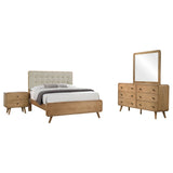 Robyn 4-piece Eastern King Bedroom Set Light Ash - Tampa Furniture Outlet