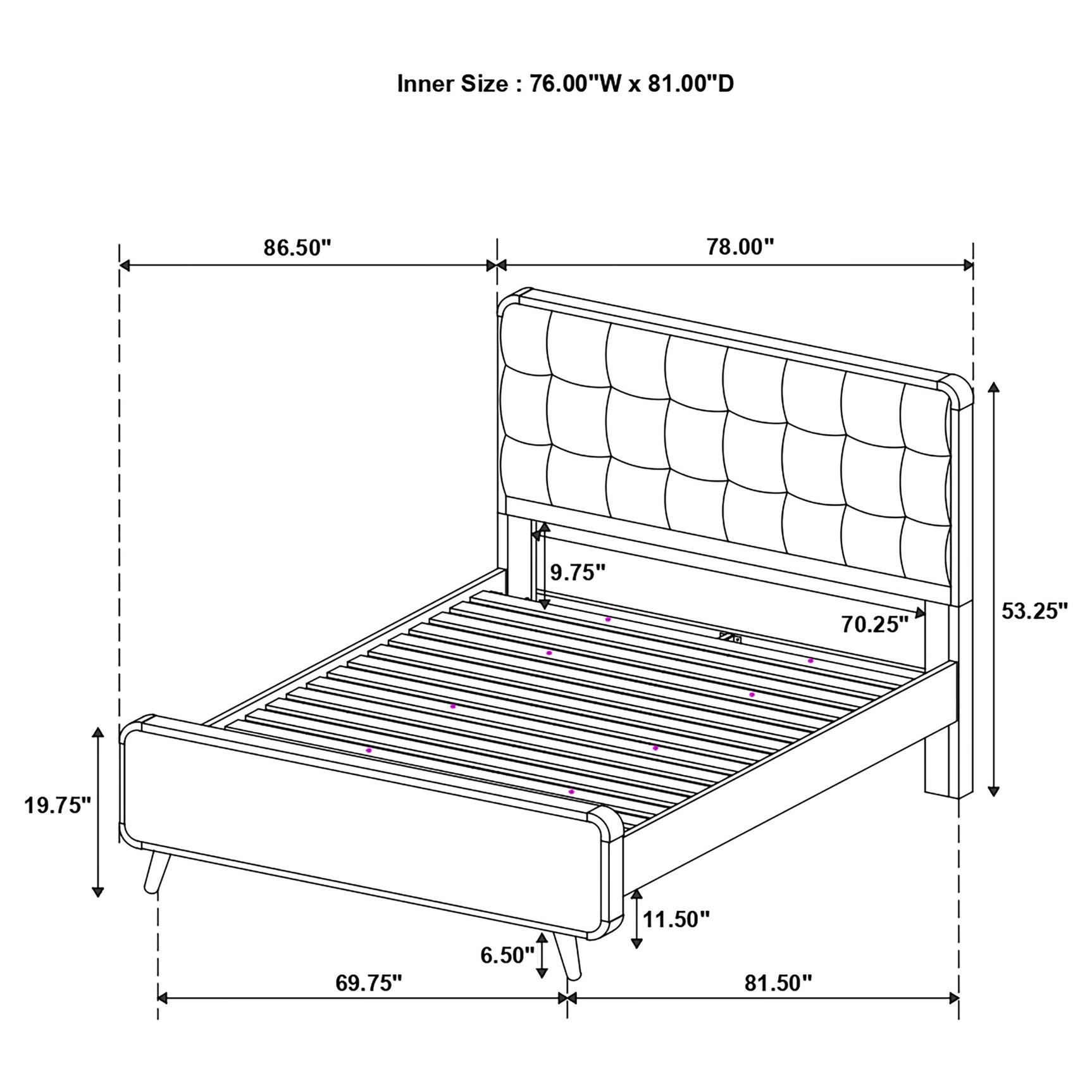 Robyn 4-piece Eastern King Bedroom Set Light Ash - Tampa Furniture Outlet