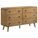 Robyn 4-piece California King Bedroom Set Light Ash - Tampa Furniture Outlet