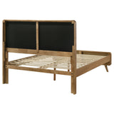 Robyn Wood Queen Platform Bed Light Ash - Tampa Furniture Outlet