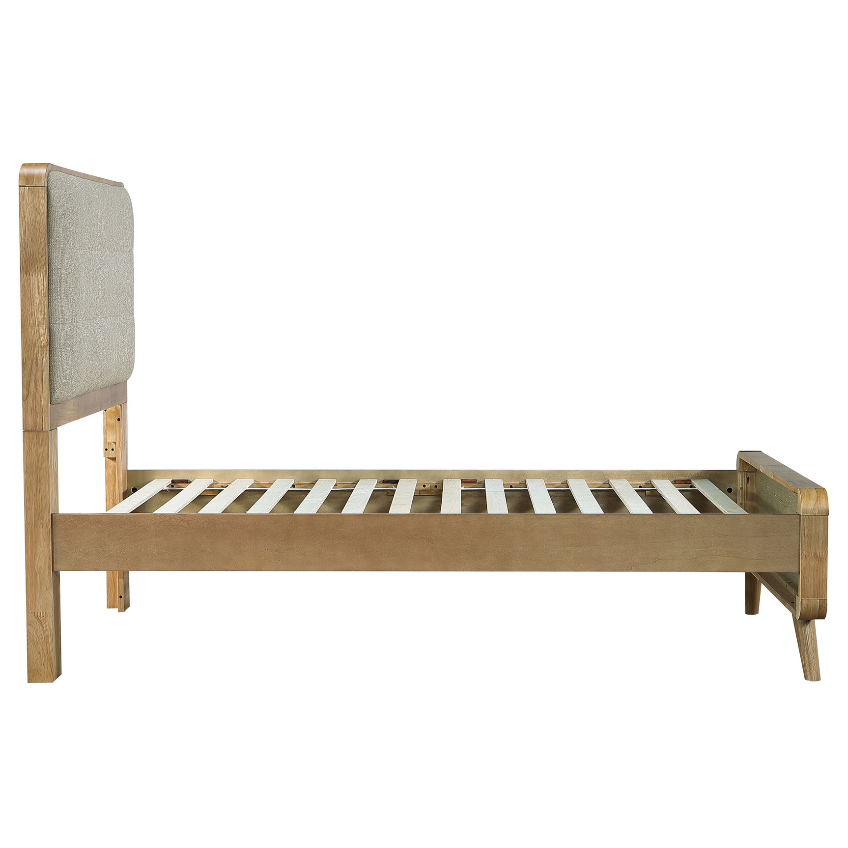 Robyn Wood Twin Platform Bed Light Ash - Tampa Furniture Outlet