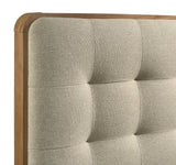 Robyn Wood Twin Platform Bed Light Ash - Tampa Furniture Outlet