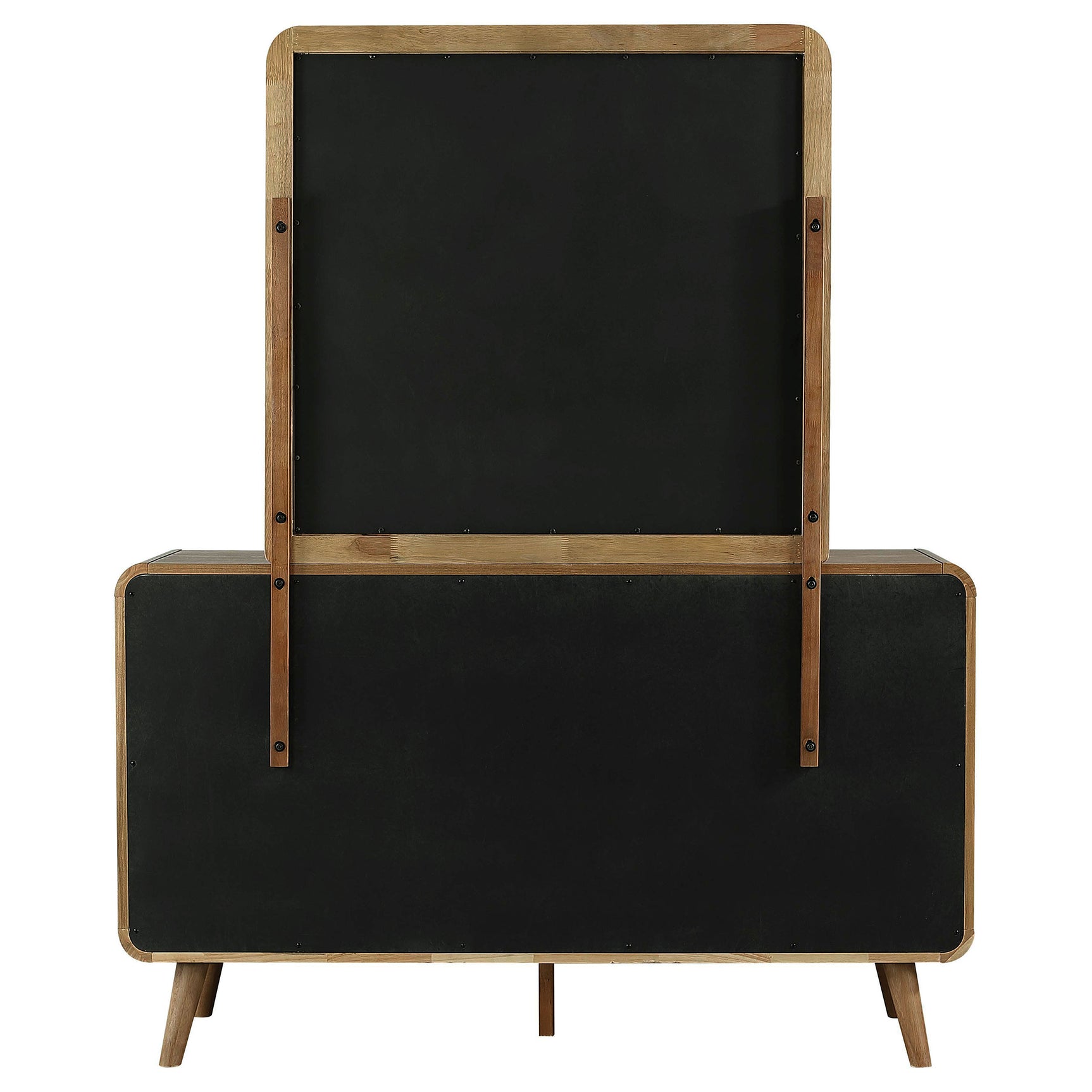 Robyn 6-drawer Bedroom Dresser and Mirror Light Ash - Tampa Furniture Outlet