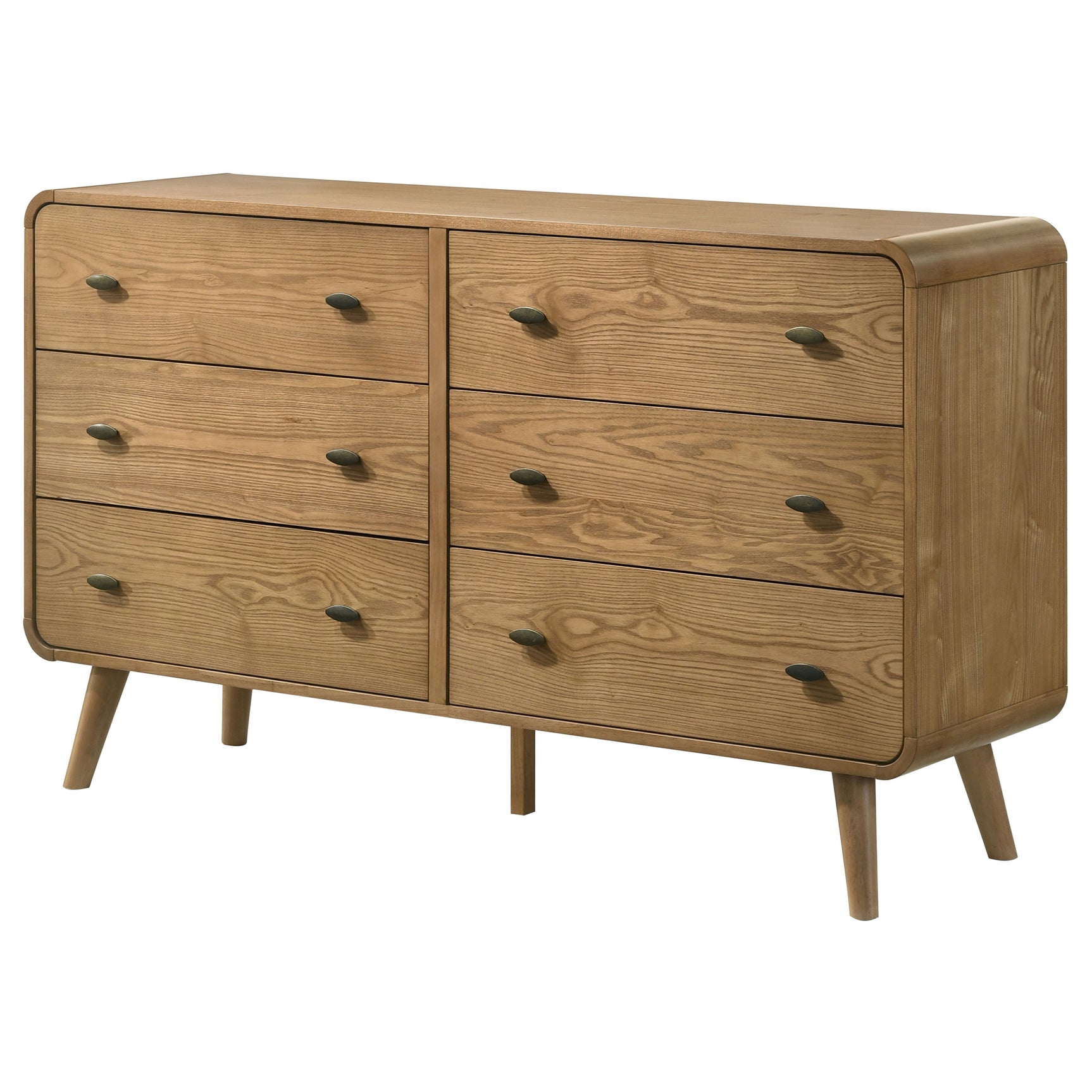 Robyn 6-drawer Bedroom Dresser Light Ash - Tampa Furniture Outlet