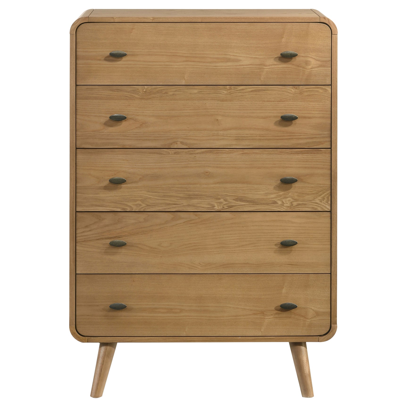 Robyn 5-drawer Bedroom Chest of Drawers Light Ash - Tampa Furniture Outlet