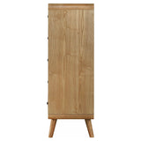 Robyn 5-drawer Bedroom Chest of Drawers Light Ash - Tampa Furniture Outlet
