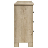 Oakglen 6-drawer Bedroom Dresser Weathered Oak - Tampa Furniture Outlet