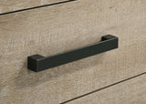 Oakglen 6-drawer Bedroom Dresser Weathered Oak - Tampa Furniture Outlet