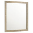 Tampa Furniture Outlet - Coaster - Oakglen Dresser Mirror Weathered Oak - 225104