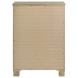 Oakglen 5-drawer Bedroom Chest of Drawers Weathered Oak - Tampa Furniture Outlet