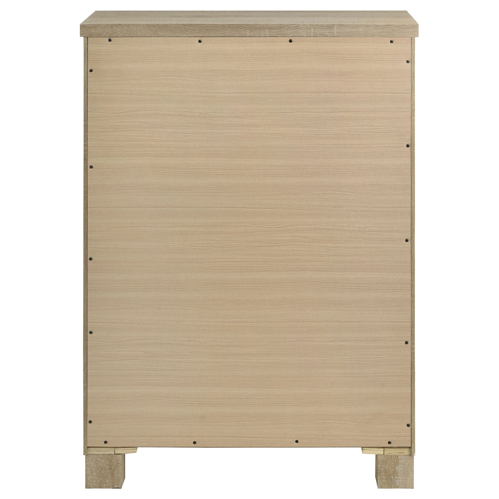 Oakglen 5-drawer Bedroom Chest of Drawers Weathered Oak - Tampa Furniture Outlet