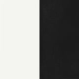 Retro 5-piece Round Dining Table Set White and Black - Tampa Furniture Outlet