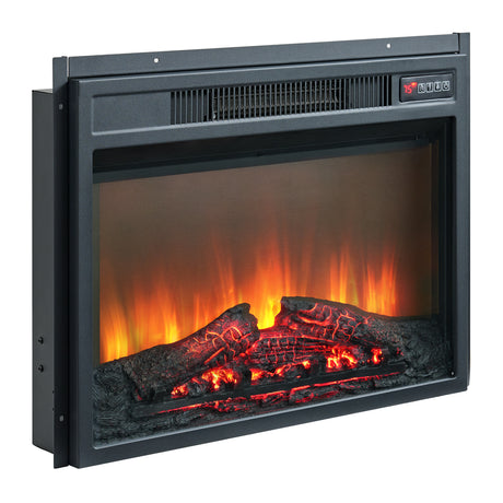 23" Fireplace Insert in Black