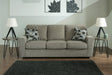 Tampa Furniture Outlet - Ashley Furniture - Cascilla Living Room - Loveseat / Pewter - 2680535