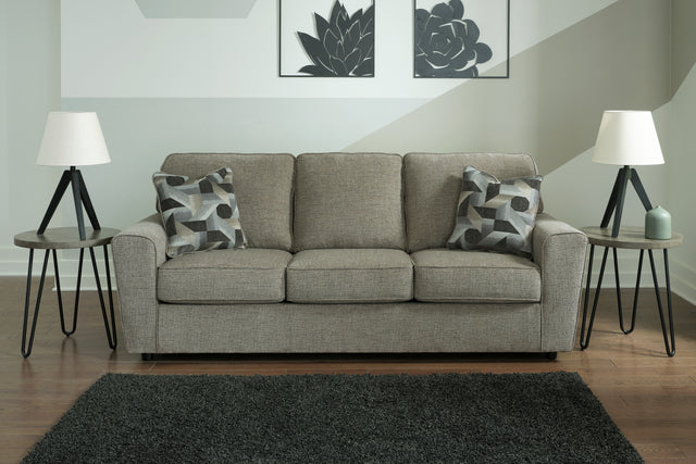 Tampa Furniture Outlet - Ashley Furniture - Cascilla Living Room - Loveseat / Pewter - 2680535