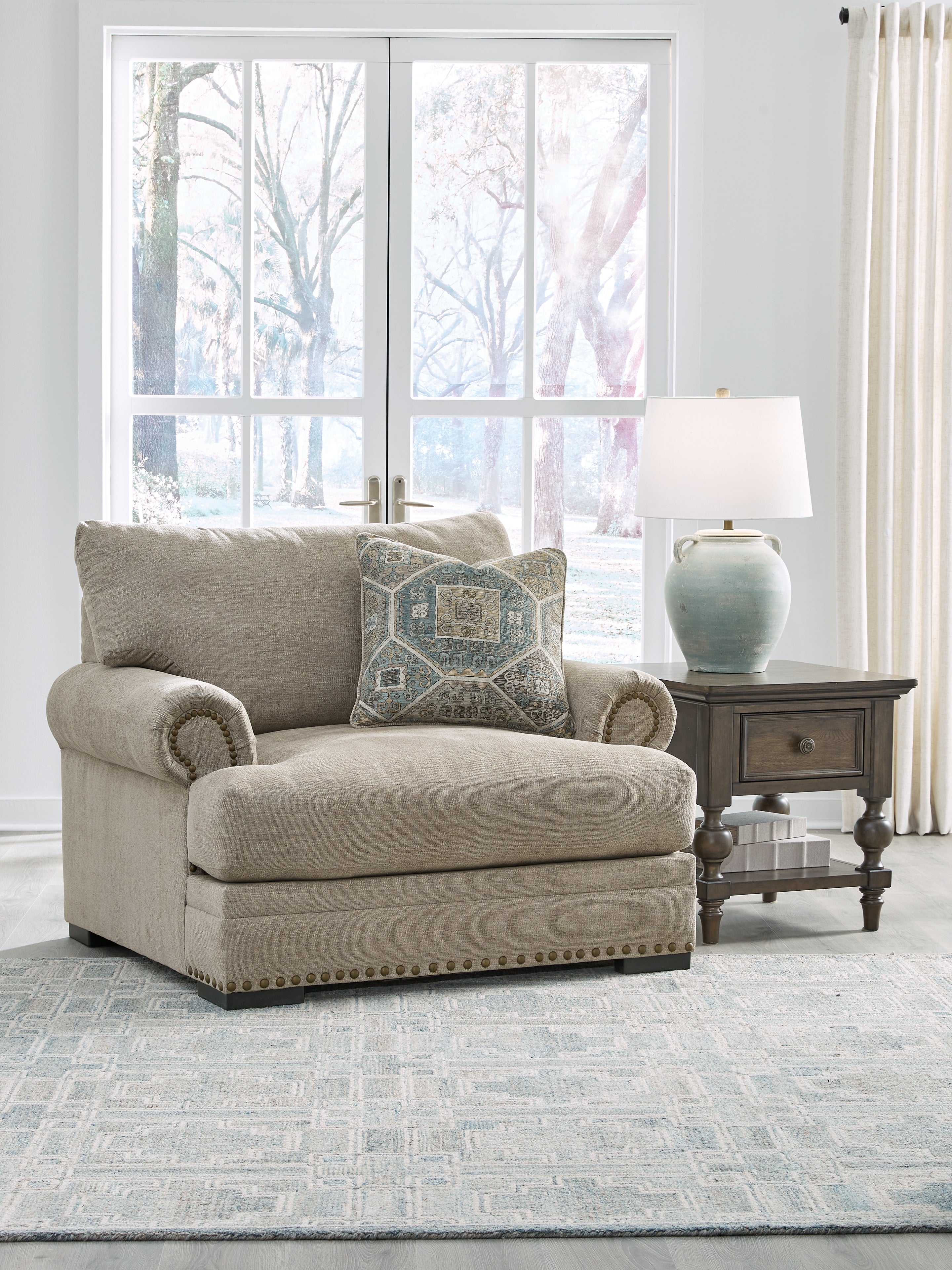 Galemore Living Room Chair and a Half Quarry