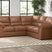 Tampa Furniture Outlet - Ashley Furniture - WillowBend Sectional - 2-Piece Sectional / Caramel - PC27704S1
