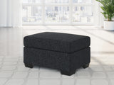Tampa Furniture Outlet - Ashley Furniture - Jasmine Peaks Living Room - Ottoman / Coal - 2890414