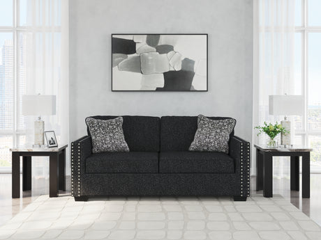 Tampa Furniture Outlet - Ashley Furniture - Jasmine Peaks Living Room - Sofa / Coal - 2890438