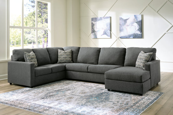 Caspian Upholstered Curved Arms Sectional Sofa White and Black – Midtown  Outlet Home Furnishings