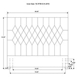 Chloe Upholstered Eastern King Panel Headboard Oatmeal - Tampa Furniture Outlet