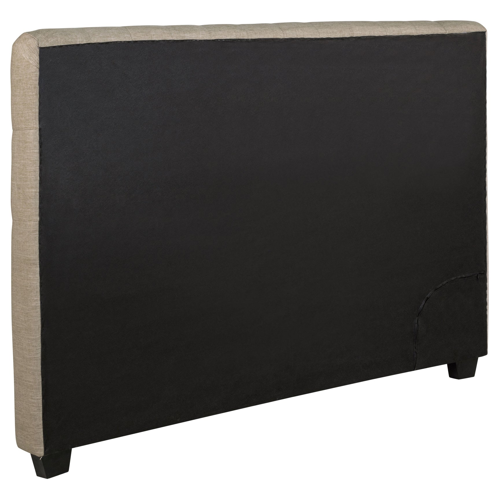 Chloe Upholstered Queen Panel Headboard Oatmeal - Tampa Furniture Outlet