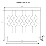 Chloe Upholstered Queen Panel Headboard Oatmeal - Tampa Furniture Outlet
