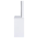 Harvey Vanity Set with Lift-Top Stool White - Tampa Furniture Outlet