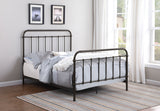 Livingston Metal Full Open Frame Bed Dark Bronze - Tampa Furniture Outlet