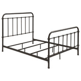 Tampa Furniture Outlet - Coaster - Livingston Metal Full Open Frame Bed Dark Bronze - 300399F