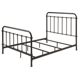 Livingston Metal Full Open Frame Bed Dark Bronze - Tampa Furniture Outlet