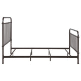 Livingston Metal Queen Open Frame Bed Dark Bronze - Tampa Furniture Outlet