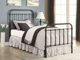 Livingston Metal Twin Open Frame Bed Dark Bronze - Tampa Furniture Outlet