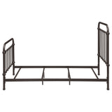 Livingston Metal Twin Open Frame Bed Dark Bronze - Tampa Furniture Outlet