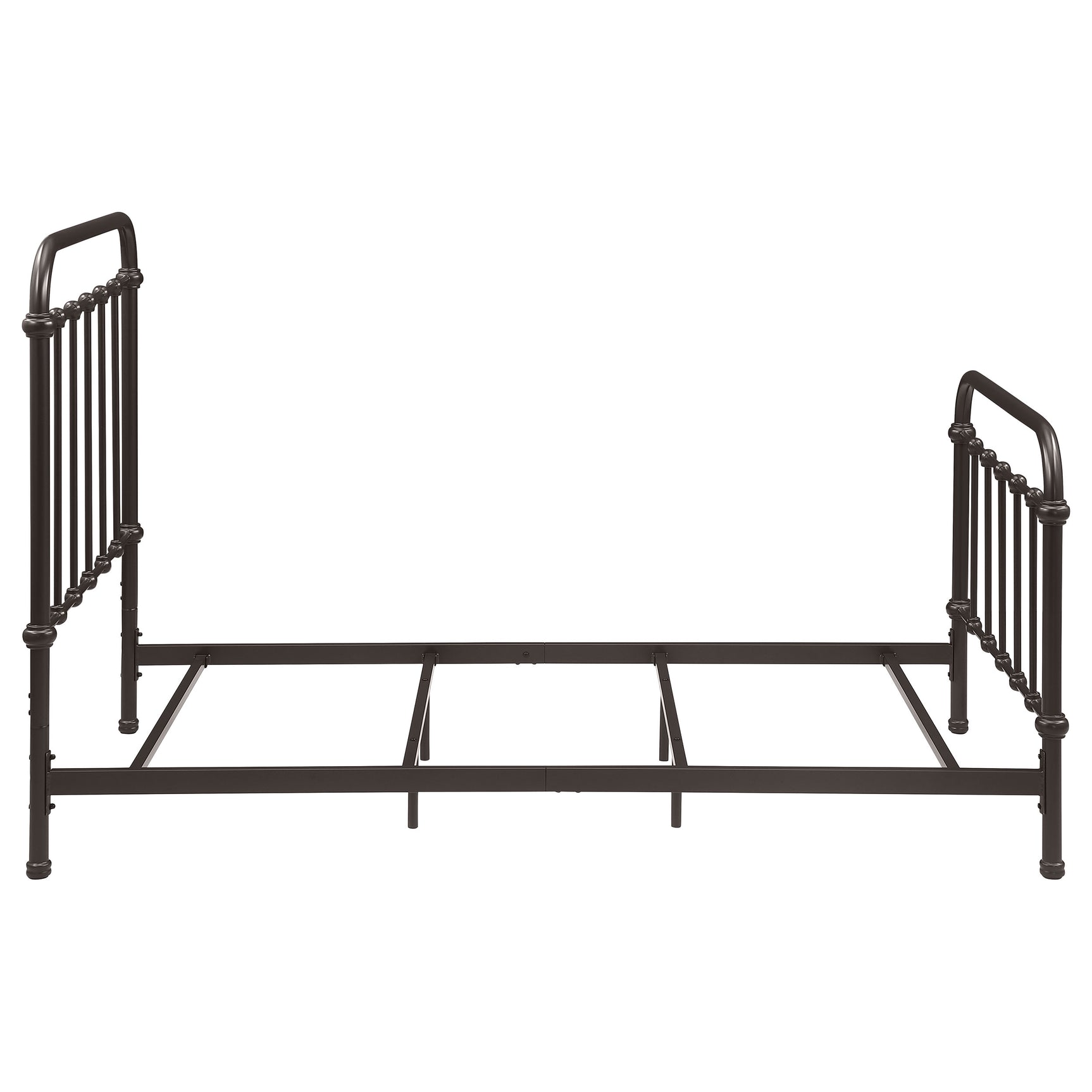 Livingston Metal Twin Open Frame Bed Dark Bronze - Tampa Furniture Outlet