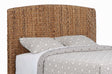 Tampa Furniture Outlet - Coaster - Laughton Woven Banana Leaf California King Headboard Amber - 300501KWB1