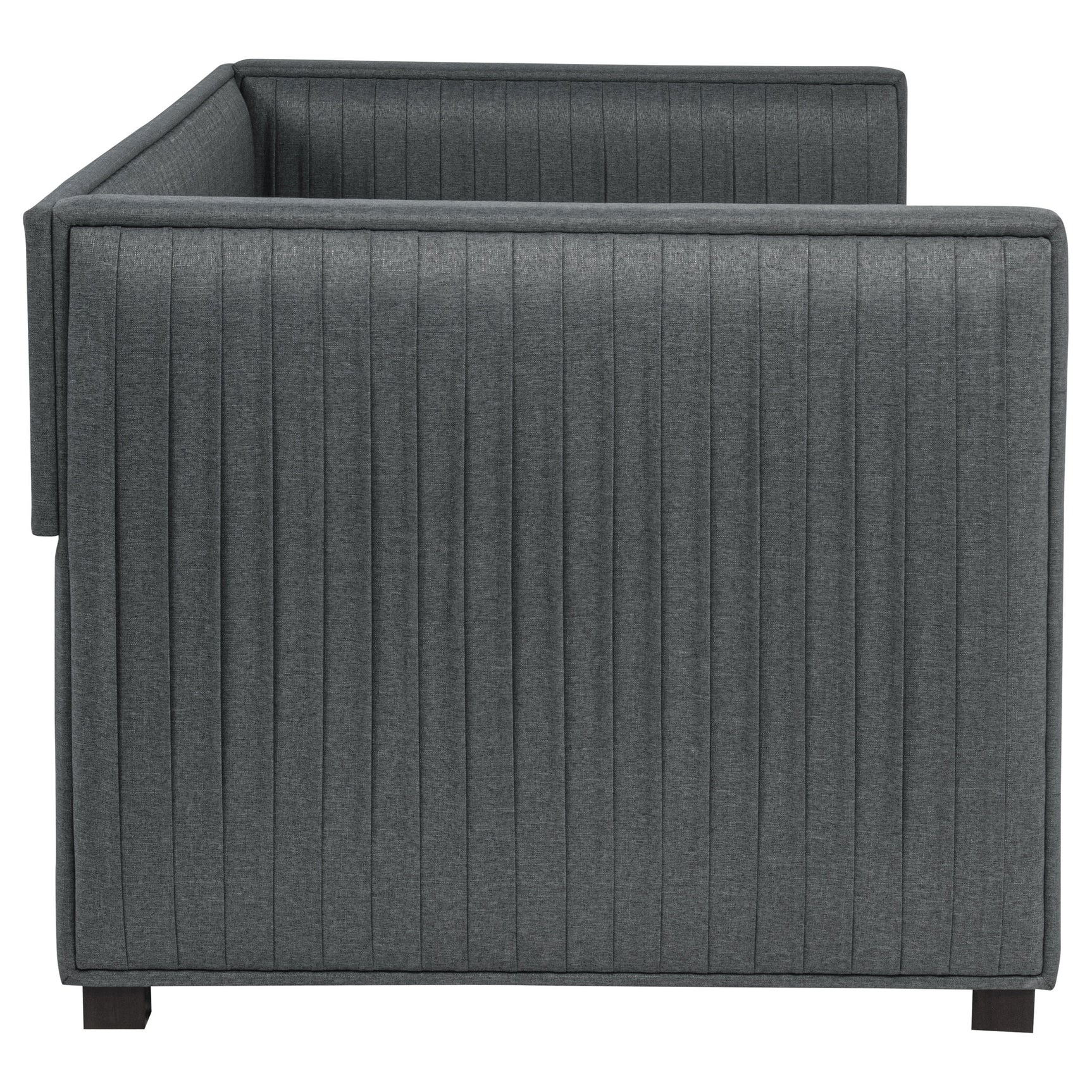 Brodie Upholstered Twin Daybed with Trundle Grey - Tampa Furniture Outlet
